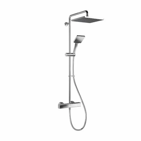 Mira Honesty ERD Mixer Shower Thermostatic Chrome 250mm Head Square 1.1901.002 1 Mira Honesty ERD Mixer Shower Thermostatic Chrome 250mm Head Square 1.1901.002