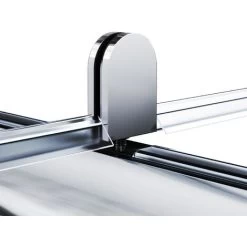 ELEGANT 1000mm Pivot Hinge Shower Door 6mm Safety Glass Shower Enclosure Cubicle -Elegant Store 11939872 4