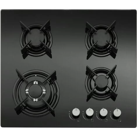 Edesa ART28924 60cm Gas On Glass Hob 1 Edesa ART28924 60cm Gas On Glass Hob
