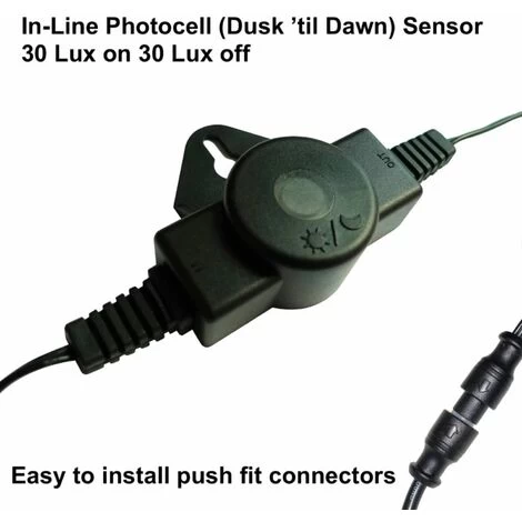 In-line Dusk Til Dawn Photocell For Use With Our White And Blue Plinth Decking Kit Only 5 In-line Dusk Til Dawn Photocell For Use With Our White And Blue Plinth Decking Kit Only - Image 5