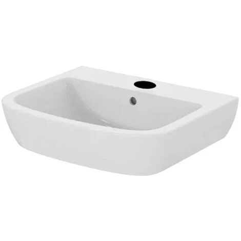 Ideal Standard Tempo Washbasin 550mm Wide 1 Tap Hole 1 Ideal Standard Tempo Washbasin 550mm Wide 1 Tap Hole
