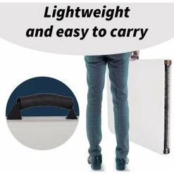 KMS WestWood 6 FT Plastic Folding Table -Elegant Store 18019643 5