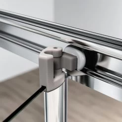 ELEGANT Bi Fold Shower Door 860mm Bifold Shower Enclosure Reversible Folding Shower Cubicle Door -Elegant Store 18459050 5