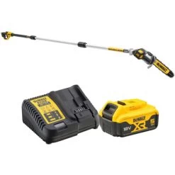 DeWalt DCMPS567P1 18V XR Brushless Pole Saw With 1x 5.0Ah Battery