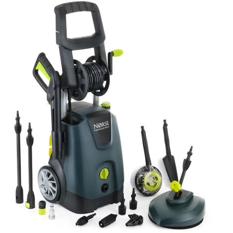 Electric Pressure Washer NORSE SK135 - 205 Bar 3000 Psi Power Jet With Patio Cleaner For Car Bike Garden - 2 Year Warranty 1 Electric Pressure Washer NORSE SK135 - 205 Bar 3000 Psi Power Jet With Patio Cleaner For Car Bike Garden - 2 Year Warranty