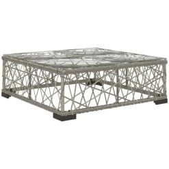 Hommoo 5 Piece Garden Lounge Set With Cushions Poly Rattan Grey VD34022 -Elegant Store 20649862 4