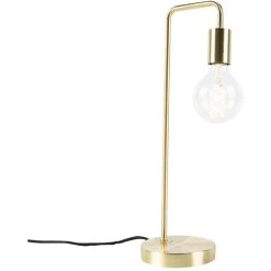 Art Deco Table Lamp Brass - Facil