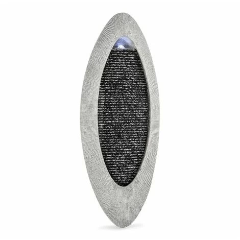 Blumfeldt Gavarnie Wall Fountain LED 37.5x89.5x9 Cm Oval 6W Pump IP 67 1 Blumfeldt Gavarnie Wall Fountain LED 37.5x89.5x9 Cm Oval 6W Pump IP 67