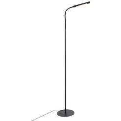 Design Floor Lamp Black Incl. LED With Touch Dimmer - Palka
