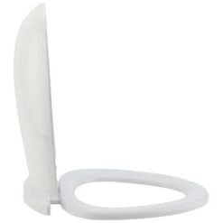 Milano Mellor – Modern White Toilet WC Quick Release Soft Close Seat – 335mm X 450mm -Elegant Store 28447683 3