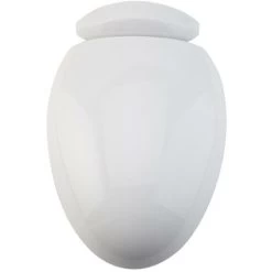 Milano Mellor – Modern White Toilet WC Quick Release Soft Close Seat – 335mm X 450mm -Elegant Store 28447683 4