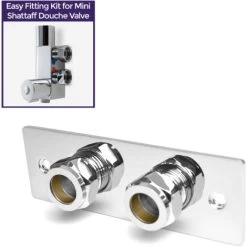 Easy Fixing Plate Bracket For Mini Douche Shattaf Thermostatic Shower Valve