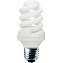 11W CFL Energy Saving Light E27 Full Spiral - Warm White - 3000K