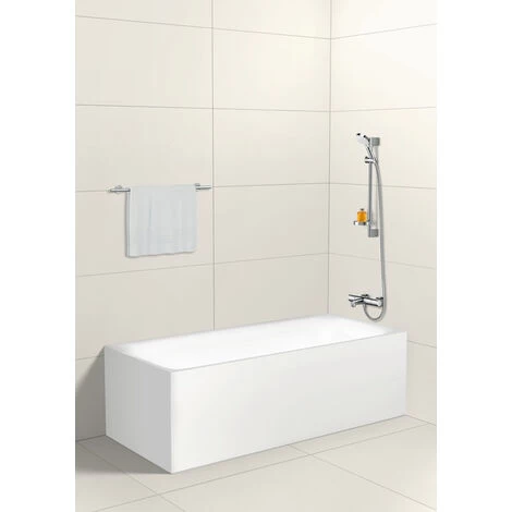 Hansgrohe Pack Ecostat 1001 CL Thermostatic Bath/shower Mixer + Crometta Vario Shower Set (13201000-CROMETTA) 2 Hansgrohe Pack Ecostat 1001 CL Thermostatic Bath/shower Mixer + Crometta Vario Shower Set (13201000-CROMETTA) - Image 2