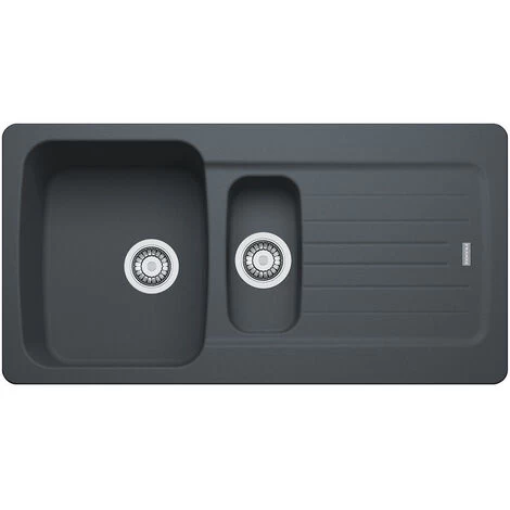 Franke Aveta AVD651 1.5 Kitchen Sink 97x50cm With Drainers, Fradura, Anthracite (AVD651A) 1 Franke Aveta AVD651 1.5 Kitchen Sink 97x50cm With Drainers, Fradura, Anthracite (AVD651A)