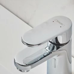 Hansgrohe Vernis Blend Bathroom Mini Mono Basin Mixer Tap Single Lever Chrome -Elegant Store 48218304 3