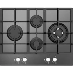 Innocenti ART28968 Gunmetal Gas On Glass Hob