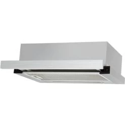 Econolux ART11338 90cm Telescopic Cooker Hood Stainless Steel