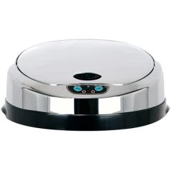 Inmotion 50L Black Stainless Steel Auto Sensor Kitchen Waste Dust Bin -Elegant Store 53724972 5