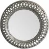 Premier Housewares Tessere Antique Silver Wall Mirror