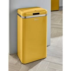 Swan Retro 45L Square Sensor Bin -Elegant Store 54648509 5