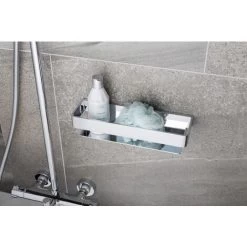 Swiss Aqua Technologies Shower Basket 30 Cm In Solid Brass, Chrome (SATDPOL30CH) -Elegant Store 55674036 5