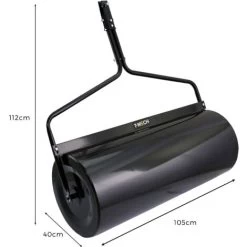 T-Mech 120L Towable Garden Roller Towed Lawn Rolling, Tow Behind -Elegant Store 60469550 5