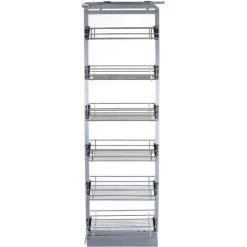 KuKoo Pull Out Kitchen Larders, 46cm D, 190-220cm H, Soft Close 9 KuKoo Pull Out Kitchen Larders, 46cm D, 190-220cm H, Soft Close -Elegant Store 60469553 5