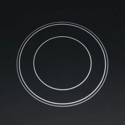 SIA CERH90BL 90cm Black 5 Zone Frameless Touch Control Electric Ceramic Hob -Elegant Store 65334518 3