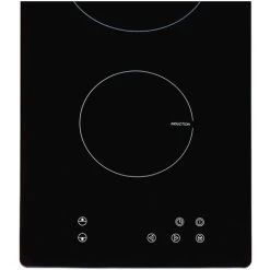 SIA INDH30BL 30cm Black Domino 2 Zone Touch Control Electric Induction Hob -Elegant Store 65334602 3