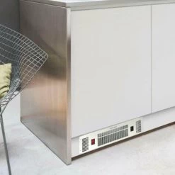 SIA PLH3 2kW White Slimline Electric Built-in Kitchen Plinth Space Heater -Elegant Store 65334792 3