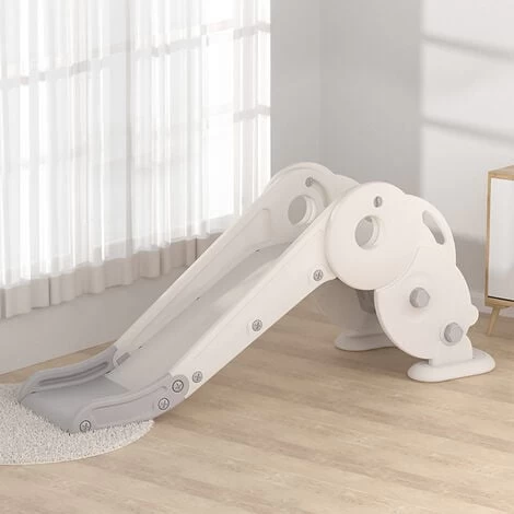 Livingandhome Grey Removable Toddler Crawl Slide 1 Livingandhome Grey Removable Toddler Crawl Slide