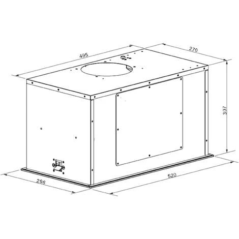 Cata ART11319 52cm Insert Glass Canopy Cooker Hood 2 Cata ART11319 52cm Insert Glass Canopy Cooker Hood - Image 2