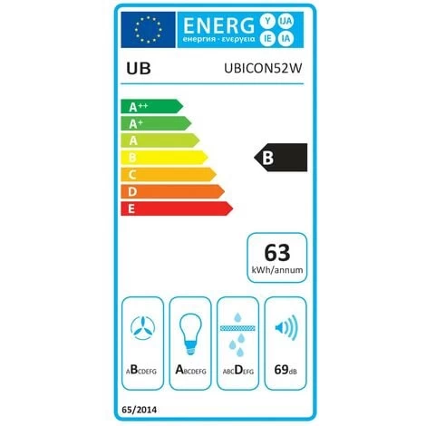 Cata ART11319 52cm Insert Glass Canopy Cooker Hood 3 Cata ART11319 52cm Insert Glass Canopy Cooker Hood - Image 3