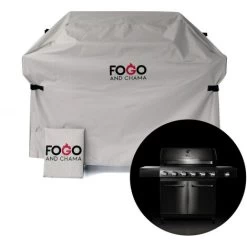 Scorpion 6+1 Burner BBQ Rain Cover In Grey