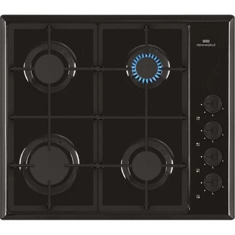 NewWorld 60cm Gas Hob - NWG61B - 1 NewWorld 60cm Gas Hob - NWG61B -