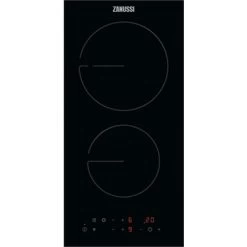 30cm Electric Ceramic Hob In Black, 2 Zone, Domino Design - Zanussi ZHRN383K