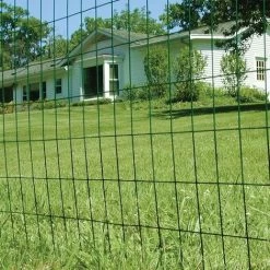 Simpa 1M X 10M Green PVC Coated Galvanised Steel Wire Garden Fencing -Elegant Store 81946442 3