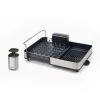 Joseph Joseph Extend Expandable Drainer With Draining Spout + Stainless Steel Liquid Soap Dispenser (85189)