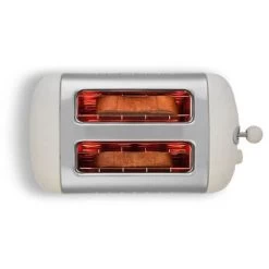 Dualit Lite 2 Slot Toaster Canvas White -Elegant Store 83666634 3