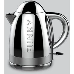 The Funky Appliance Company 1.7 Litre Kettle Chrome -Elegant Store 83670360 5