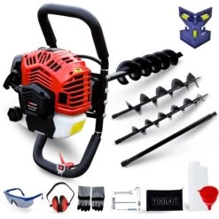 BU-KO 52CC 2-Stroke Petrol Earth Auger