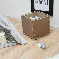 18 Pieces Baby Play Mat - 30x30 Puzzle Mats Soft Playmat Interlocking Foam Tiles -Elegant Store 86640928 5