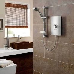 Triton Aspirante Electric Shower - Brushed Steel 9.5kW 8 Triton Aspirante Electric Shower - Brushed Steel 9.5kW -Elegant Store 8755468 4