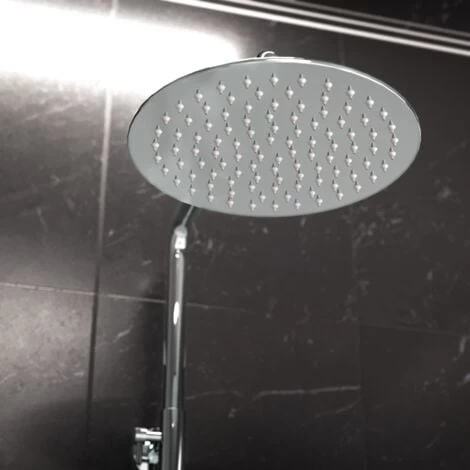 Modern Round Exposed Thermostatic Mixer Shower Set With Shower Head And Handheld 4 Modern Round Exposed Thermostatic Mixer Shower Set With Shower Head And Handheld - Image 4