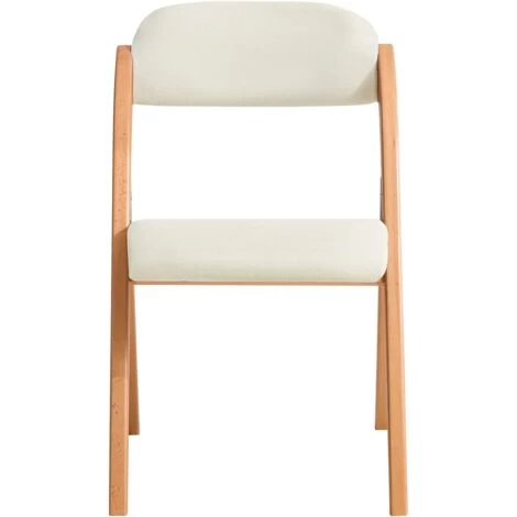 SoBuy Folding Chair Wooden Padded Folding Kitchen Dining Chair Office Chair Desk Chair,FST92-W 3 SoBuy Folding Chair Wooden Padded Folding Kitchen Dining Chair Office Chair Desk Chair,FST92-W - Image 3