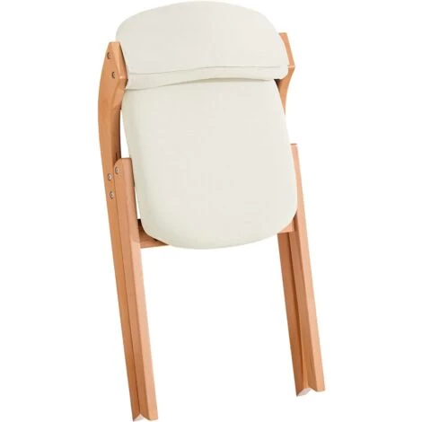 SoBuy Folding Chair Wooden Padded Folding Kitchen Dining Chair Office Chair Desk Chair,FST92-W 5 SoBuy Folding Chair Wooden Padded Folding Kitchen Dining Chair Office Chair Desk Chair,FST92-W - Image 5