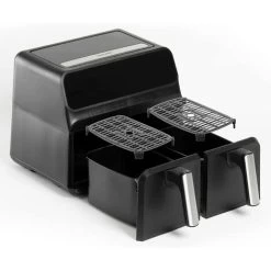 Daewoo XL 8L Digital Double Drawer Dual Zone Air Fryer SDA2310GE -Elegant Store 98796052 4